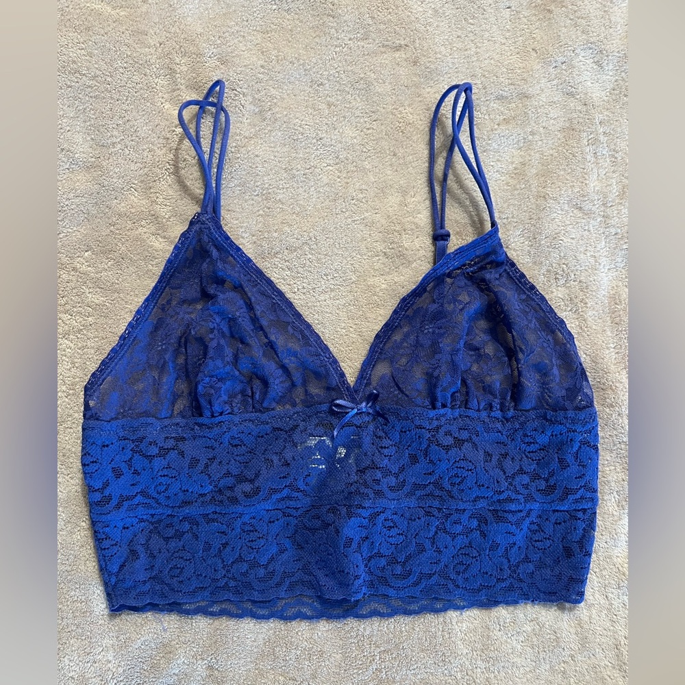 ☀️La SENZA Lace Bandeau in Deep Blue☀️